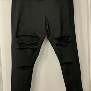 Zella distressed style leggings